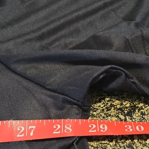 Gradient Black and Red Men's 5XL Short Sleeve Tee Shirt Jersey Type Interior - Picture 8 of 10